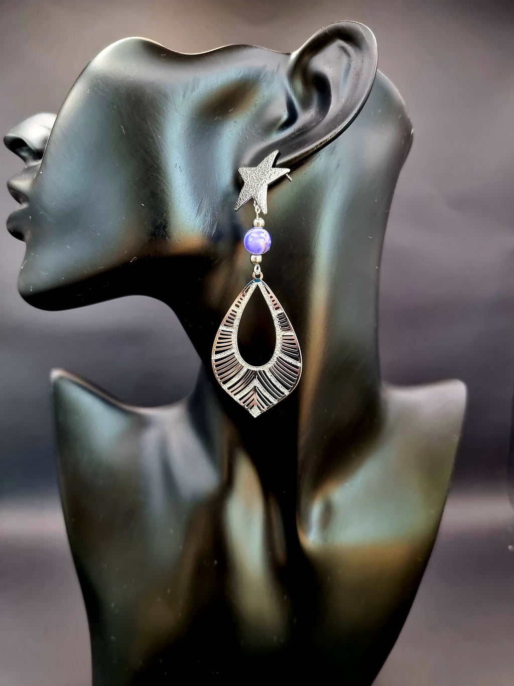 Winterstern – Ohrringe