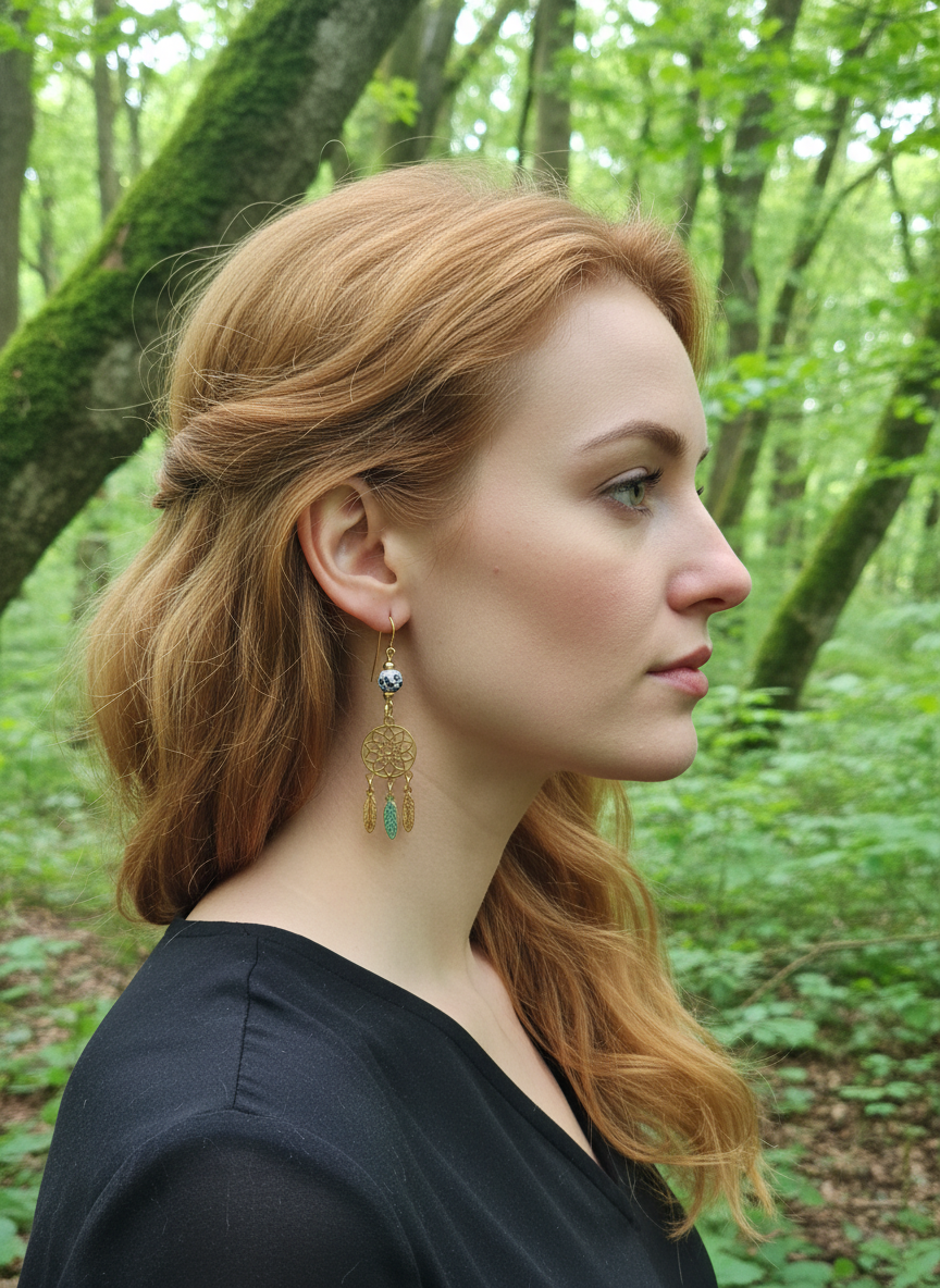 Golden Dreamcatcher Whisper