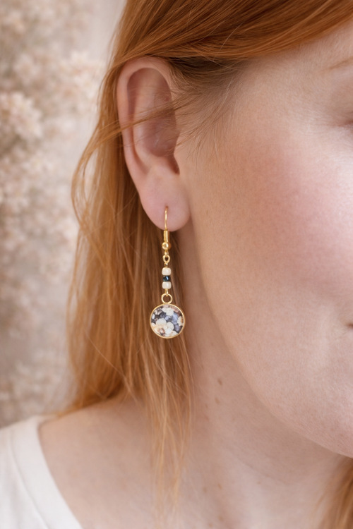 Blütenklang Hängeohrringe