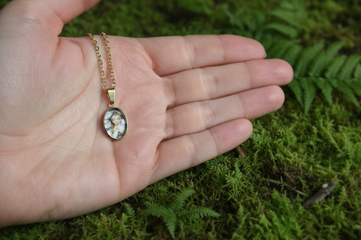 Kette „Seelenlicht“ – Edelstahl