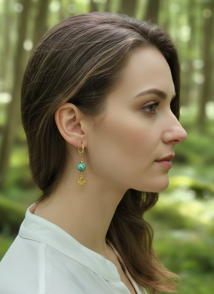 Kleeblattzauber – Grün & Weiß