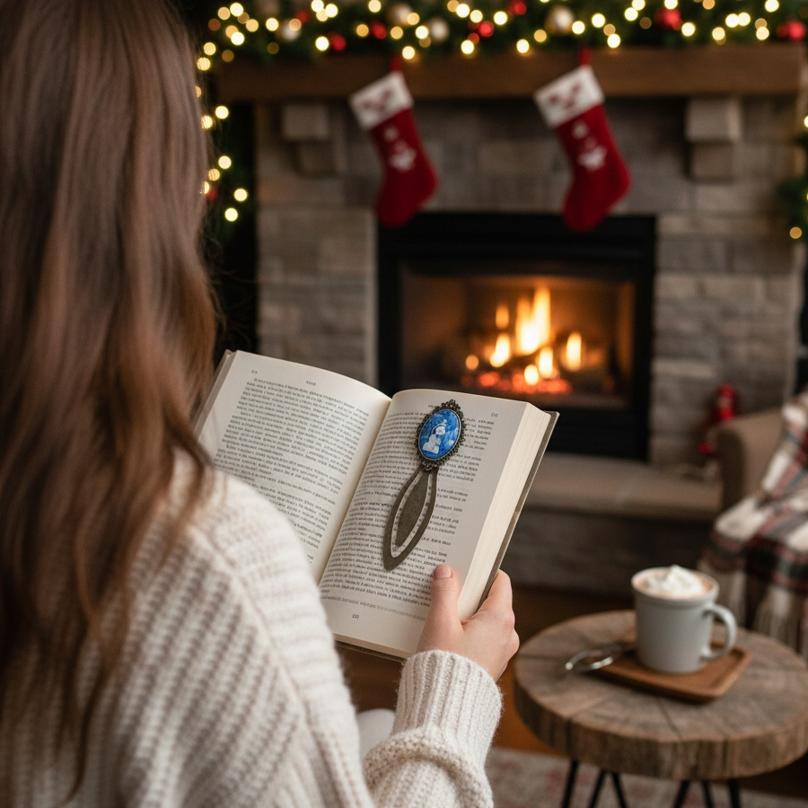 Schneemann Lesezeichen